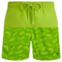 Vilebrequin Swim Shorts Water-reactive Sharks - Green