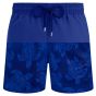 Vilebrequin Swim Shorts Water-reactive Turtles - Blue