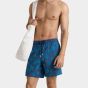 Vilebrequin Velvet Flocked Turtles Swim Shorts - Blue