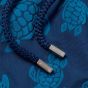 Vilebrequin Velvet Flocked Turtles Swim Shorts - Blue