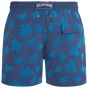 Vilebrequin Velvet Flocked Turtles Swim Shorts - Blue