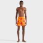 Vilebrequin Velvet Flocked Starfish Swim Shorts - Orange