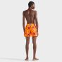 Vilebrequin Velvet Flocked Starfish Swim Shorts - Orange