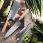 Vinga of Sweden Hattasan Damascus Nakiri Knife