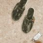 Louis Luxury Plush RPET Slip-on Socks