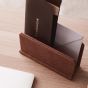 Set Prestige D'Accessoires De Bureau En Cuir Végétal