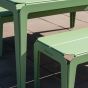 Weltevree Bended Bench With Backrest - Pale Green