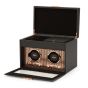 WOLF Axis Double Watch Winder With Storage - Copper
