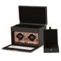 WOLF Axis Double Watch Winder With Storage - Copper