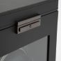 WOLF Axis Single Watch Winder With Storage - Powder Coat
