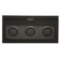 WOLF Axis Triple Watch Winder With Storage - Powder Coat