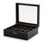 WOLF Axis 8 Piece Watch Box - Powder Coat