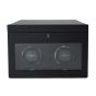WOLF British Racing Double Watch Winder With Storage - Black