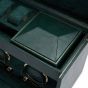 WOLF British Racing Double Watch Winder With Storage - Green