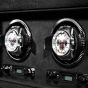 WOLF British Racing Triple Watch Winder With Storage - Black