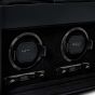 WOLF British Racing Triple Watch Winder With Storage - Black