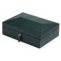 WOLF British Racing 8 Piece Watch Box - Green