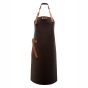 Xapron Utah choco leather apron