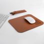 Leather Mousepad Cognac - Action beats perfection