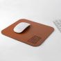 Leather Mousepad Cognac - Action beats perfection
