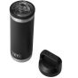 YETI Rambler 18 Oz Bottle With Chug Cap - Black

