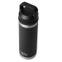 YETI Rambler 18 Oz Bottle With Chug Cap - Black
