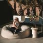Zaque Charlie XL Floating Loveseat Bean Bag - Copa Beige