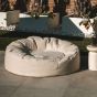 Zaque Charlie XL Floating Loveseat Bean Bag - Copa Beige