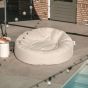 Zaque Charlie XL Floating Loveseat Bean Bag - Copa Beige