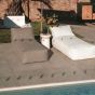 Zaque Loa Floating Lounge Bed - Copa Taupe