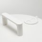 ZEE Koro Charcoal Barbecue - White