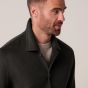 Profuomo Wool Overshirt - Dark Brown