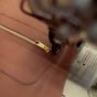 Dutchdeluxes leather apron with zipper brown