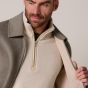 Profuomo Reversible Wool Overshirt - Brown