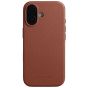 Woolnut Leather Case for iPhone 17 - Cognac
