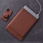 Woolnut Leather Sleeve for 14-inch MacBook Pro - Cognac