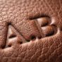 Woolnut Leather Card Holder - Cognac