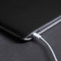 Woolnut Leather Sleeve for 13-inch MacBook Pro & Air - Black