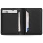 Woolnut Leather Bifold Wallet - Black