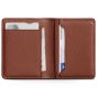 Woolnut Leather Bifold Wallet - Cognac