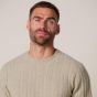 Profuomo Wool Cashmere Pullover - Light Beige