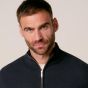 Profuomo Pullover Half Zip - Navy