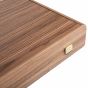 Manopoulos American Walnut Backgammon Set