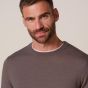 Profuomo Merino Pullover - Aubergine