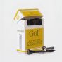 3 Putt Round "Golf Addiction" Tee Pack - Goud