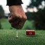 3 Putt Round Golf Tee Streichholz - Rot