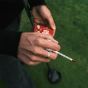 3 Putt Round Golf Tee Streichholz - Rot
