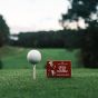 3 Putt Round Golf Tee Streichholz - Rot