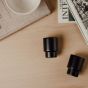 Vinga Of Sweden Nagano Mugs Black - 2 Piece Set