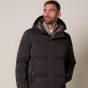 Profuomo Magnet Parka - Dark Brown